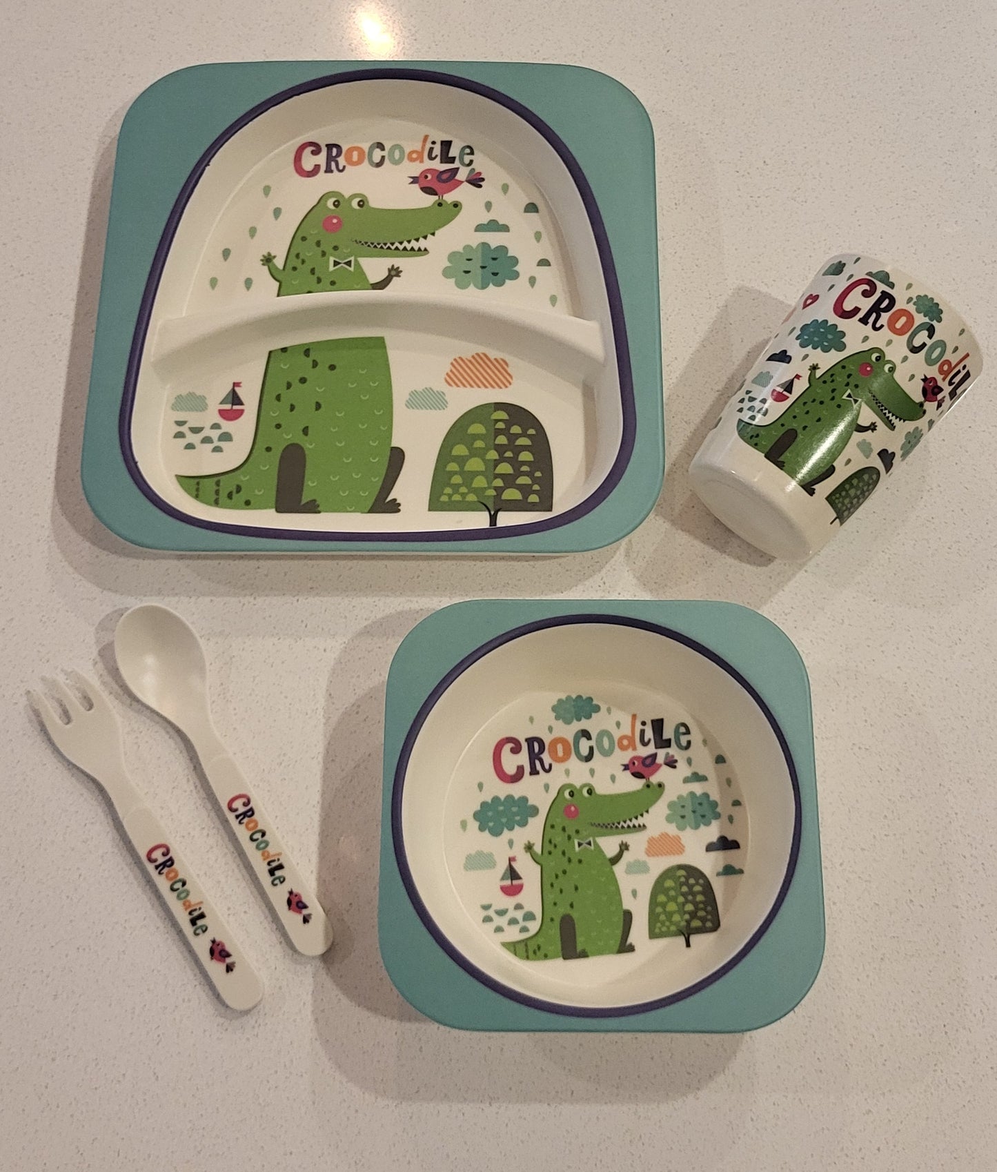Set de dinner enfants en bamboo