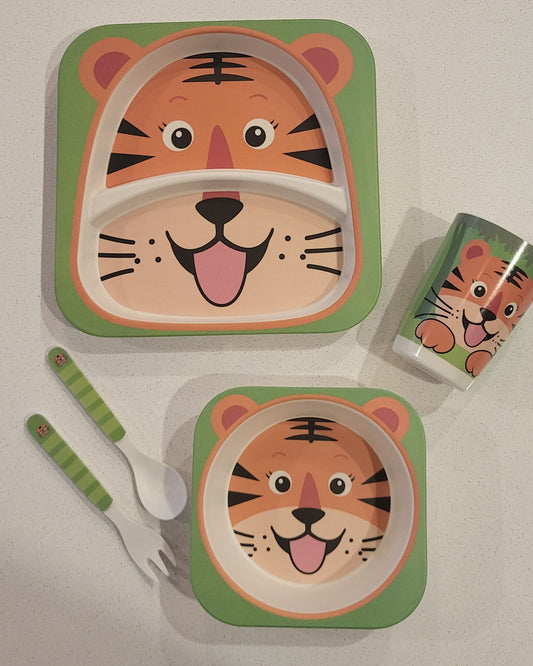 Set de dinner enfants en bamboo