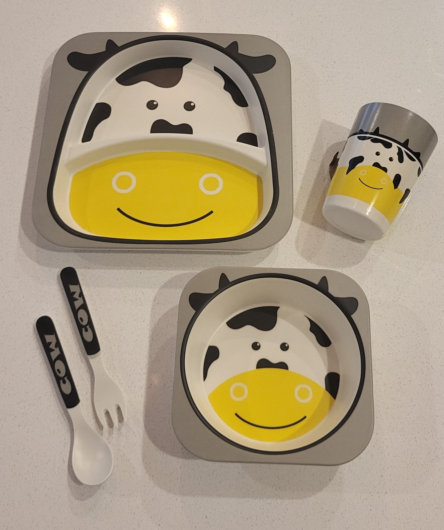 Set de dinner enfants en bamboo