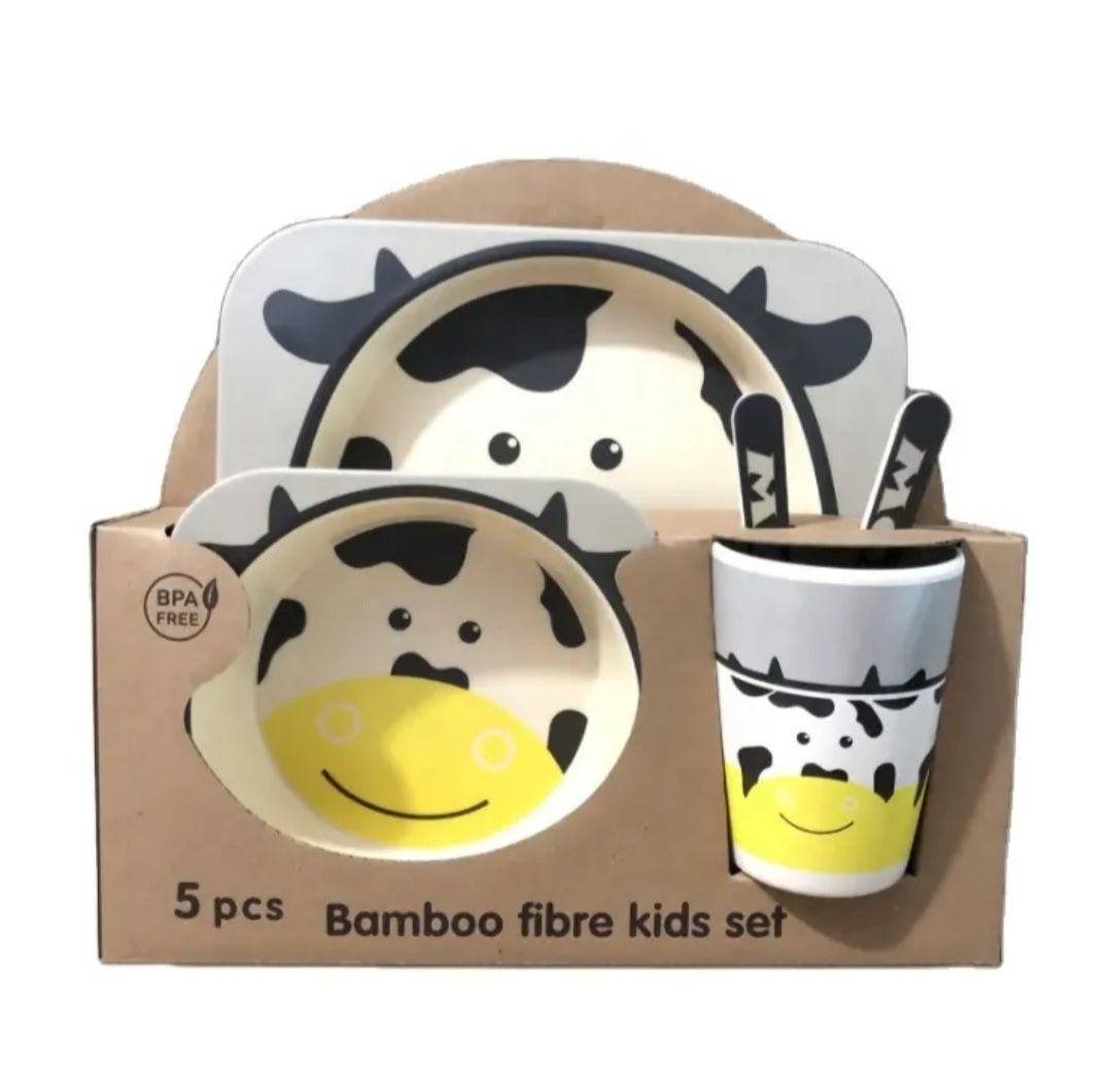 Set de dinner enfants en bamboo