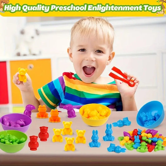 Colorful Early Learning toy - Jouet coloré d'éveil précoce -